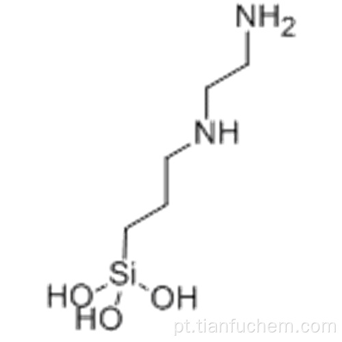 Hidrolisado (polímero gama- (beta-aminoetilamino) propil) trietoxissilano CAS 68400-09-9